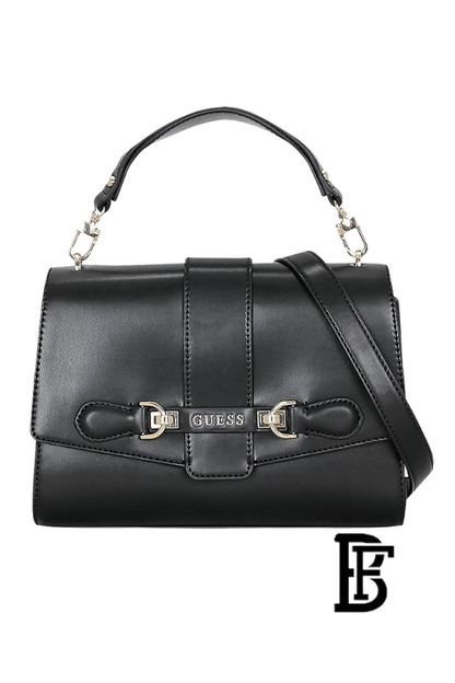 Guess Black Women Shoulder Bag Hwvg95 00200 Bla  – Elegant Everyday Shoulder Bag image 1