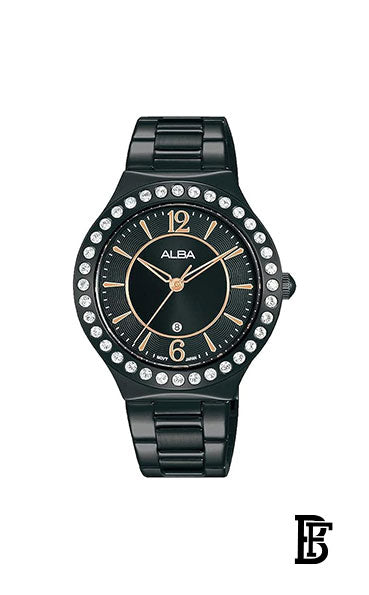 Alba AH7Z87X1 Women's Stainless Steel Quartz  Analog Wrist Watch   Warranty from Elaraby Group image 1