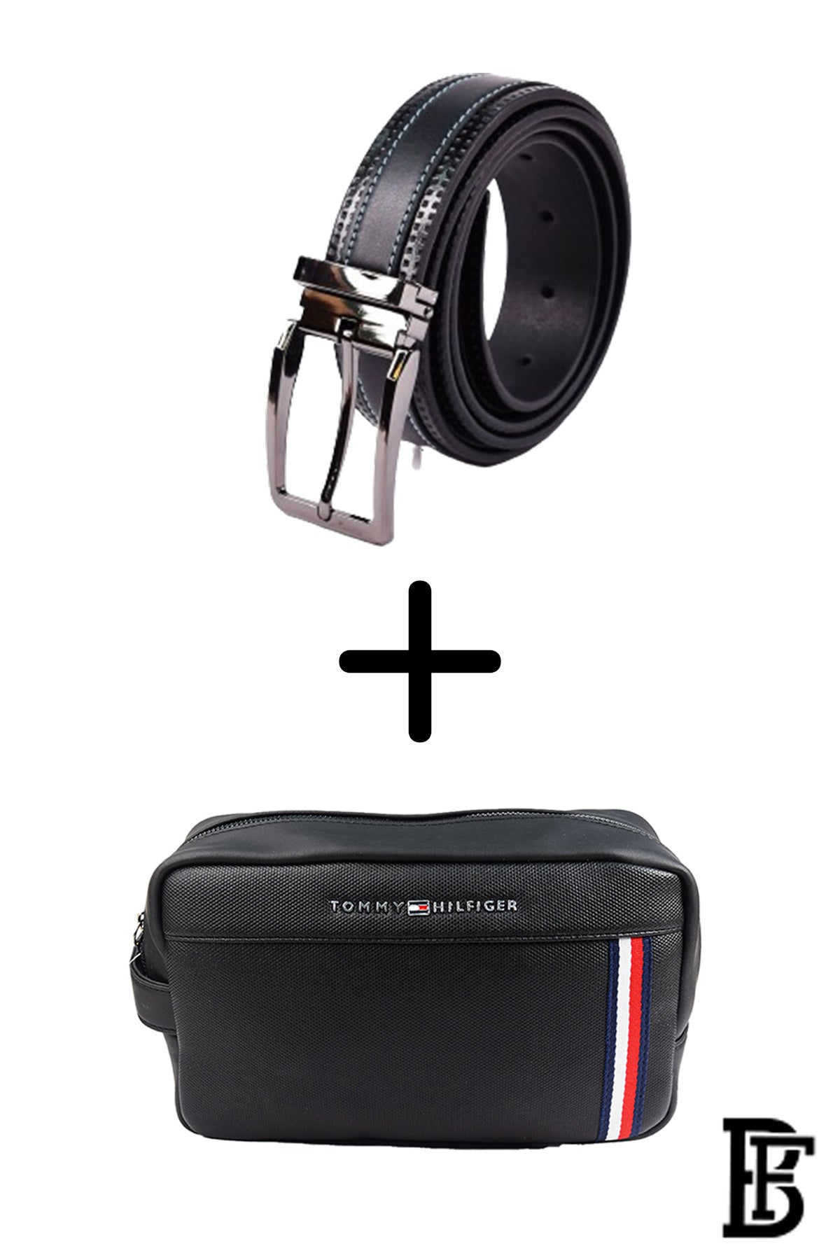 BUNDLE  BELT &amp; HAND BAG BY TOMMY TH.HB8&amp;TH.B2 image 0