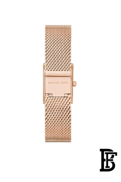 Michael Kors Georgie Women's Watch MK4960 – Rose Gold Square Dial & Stainless Steel Strap 19mm image 2