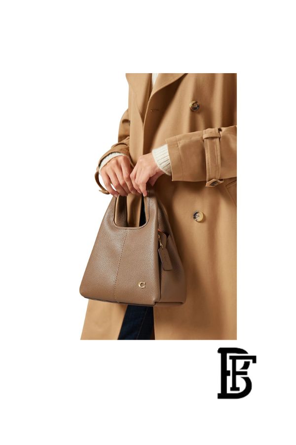 Coach brown Women Shoulder Bag Cm545 – Elegant Everyday Shoulder Bag image 9