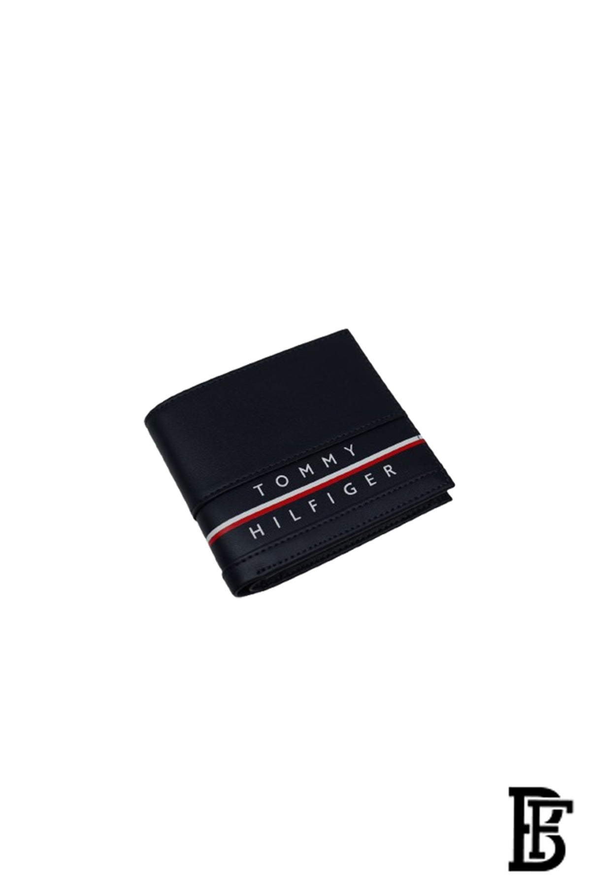 Tommy Hilfiger  Wallet is a one to face solid style covered in light/BLUE leather image 4