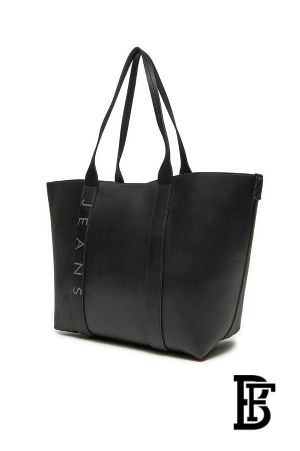 Tommy Hilfiger City Bold Mini Tote Bag in Black image 2