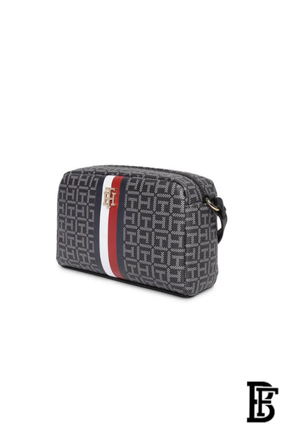 Tommy Hilfiger Monogram Zipper Closure Sling Bag\BAGD023 image 2