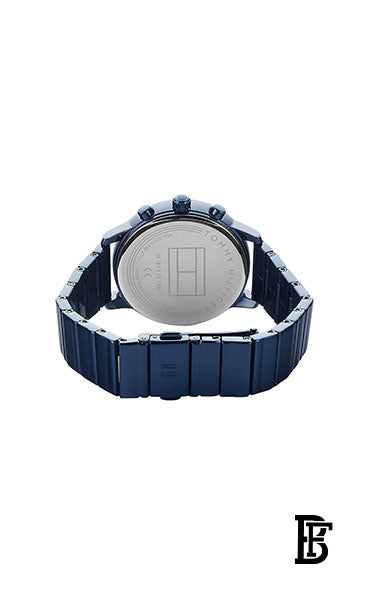 TOMMY HILFIGER Women's Round Shape Metal Analog Wrist Watch - Blue - 1781893 image 3