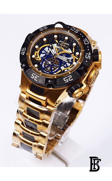 Invicta Watch Invicta 37268 Carbon Hawk Men 54.7 carbon fiber stainless steel image 0