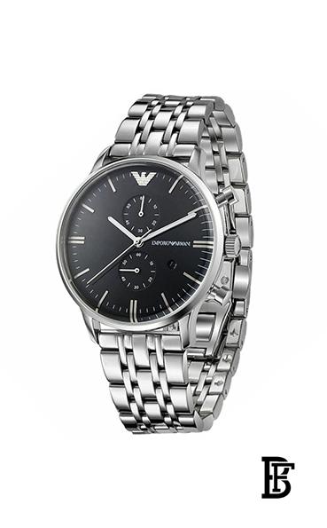 EMPORIO ARMANIMen's Metal Analog Wrist Watch AR0389 image 2