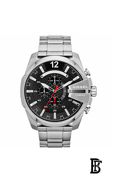 DIESEL Men's Mega Chief Water Resistant Chronograph Watch DZ4308 image 0