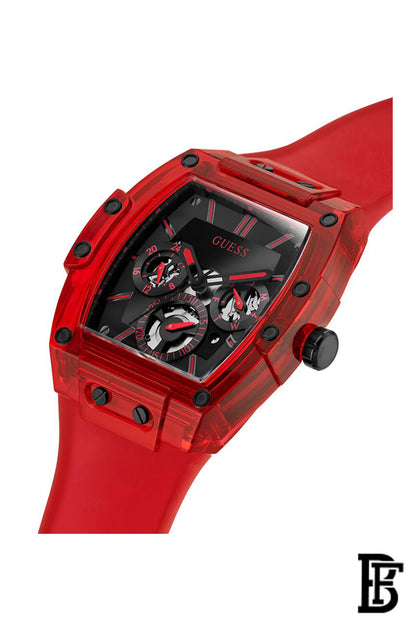 GUESS Mens Red Multi-function Watch  gw0203g5 image 2