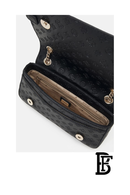 Guess Black Women Shoulder Bag Hwpg9336210 Blo – Elegant Everyday Shoulder Bag image 8