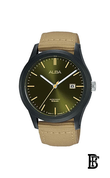 Alba AS9K27X Men's Fabric  Quartz Analog Wrist Watch      Warranty from Elaraby Group image 1