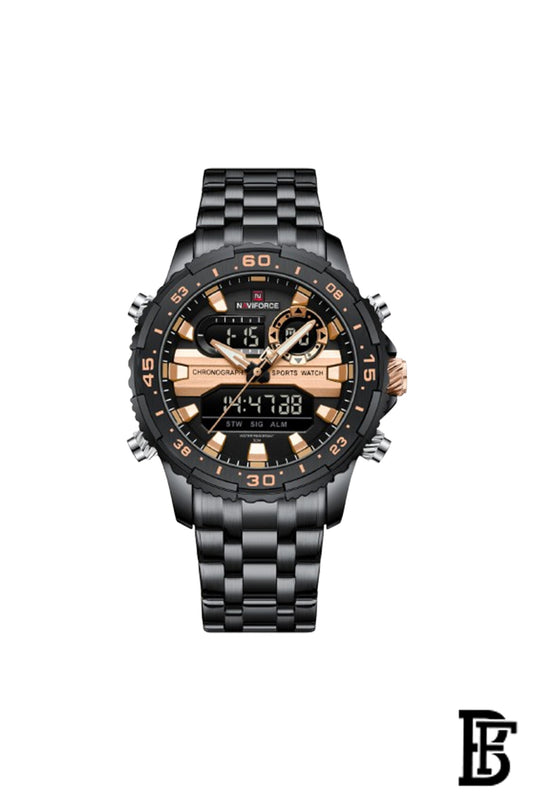 NAVIFORCE NF9234 BRGB  MEN'S Stainless Steel Analog Wrist Watch image 1