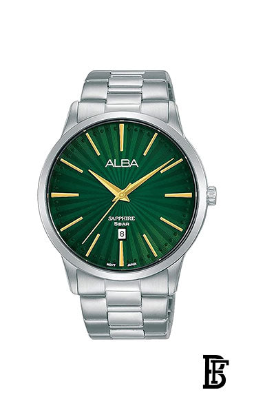 Alba AG8K91X Men's Stainless Steel Quartz  Analog Wrist Watch  Warranty from Elaraby Group image 1
