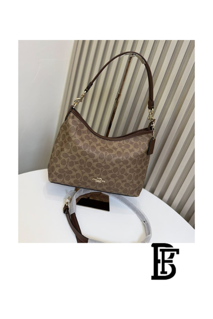 Coach Brown  Women Shoulder Bag Cbh15 – Elegant Everyday Shoulder Bag image 5