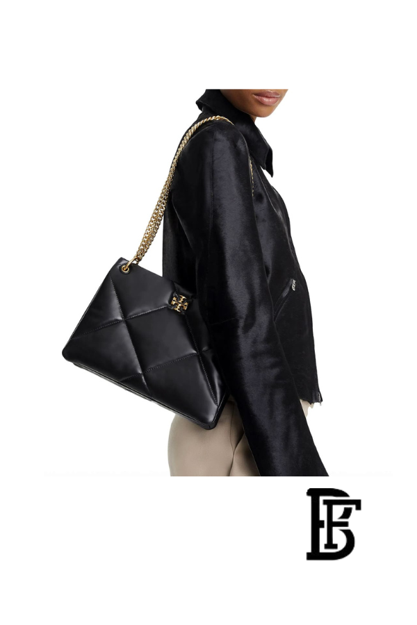 Tory Burch Black Leather Women Handbag 155235 001  – Elegant Everyday Shoulder Bag image 12