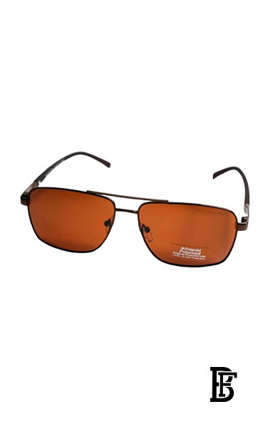 Men’s Square Polarized Sunglasses – UV Protection – Model [S027] image 0