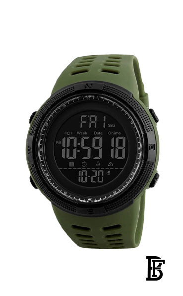 SKMEI  Men's Digital Watch Rubber SK1251Green Olive image 0