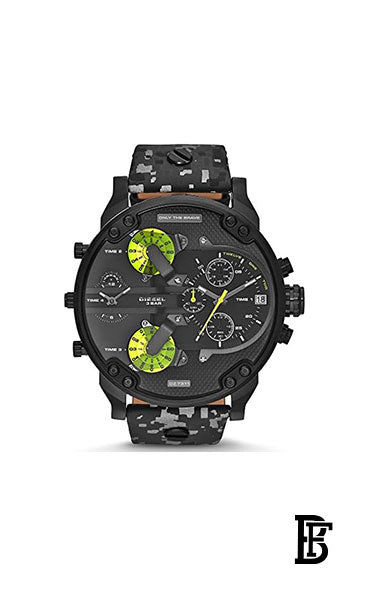DIESEL Men's Mr.Daddy Water Resistant Chronograph Watch DZ7311 + Gift perfume Tester 30 ml image 2
