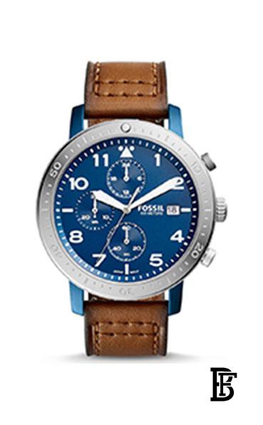 FOSSIL Men's Leather Buckle Analog Watch ch3085 image 2