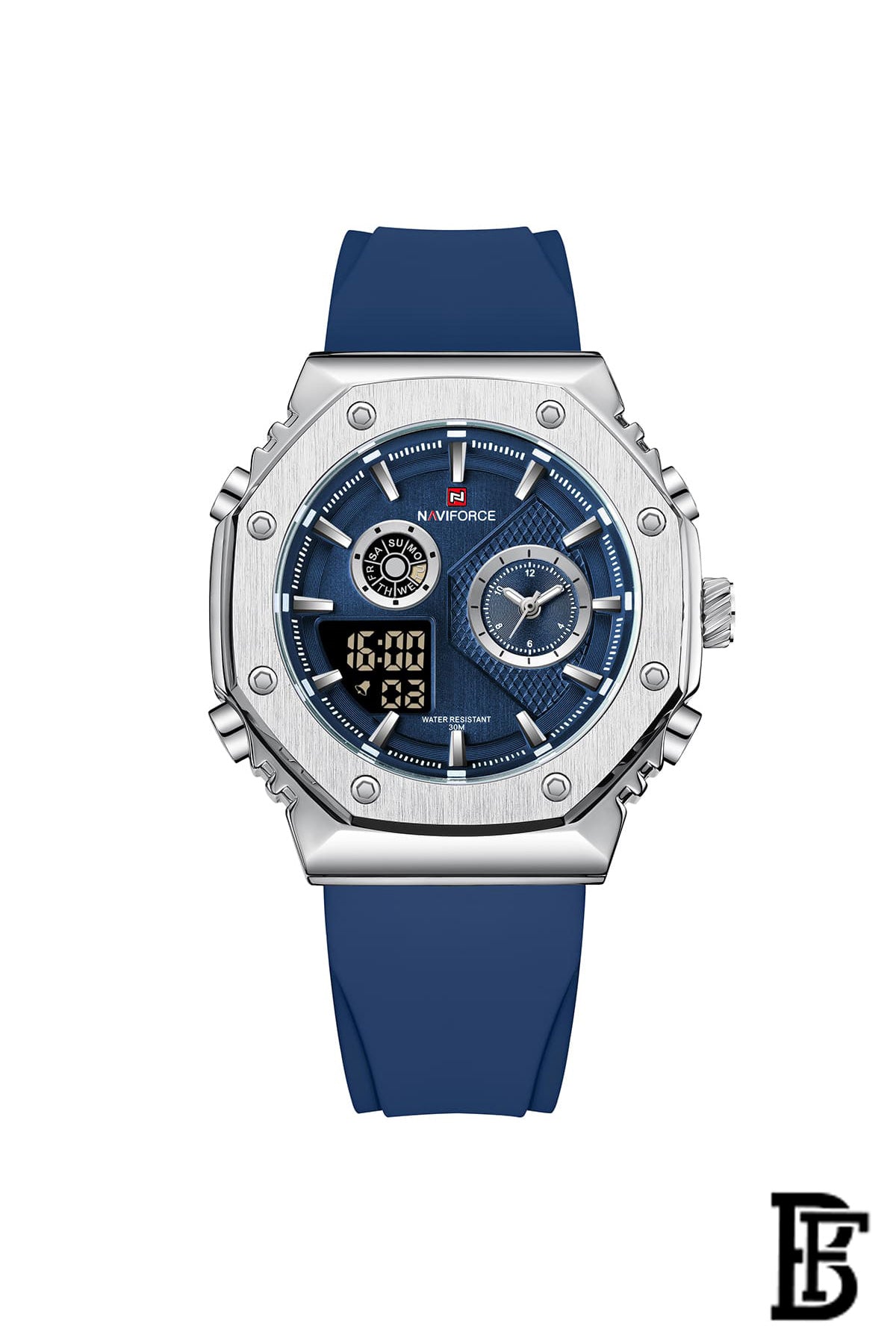 Naviforce NF9216T S/BE/BE    Men's Analog Leather Watch image 0