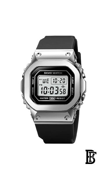 SKMEI  Digital Watch for Men Women Waterproof Outdoor Military Sports SK1769 Silver image 0
