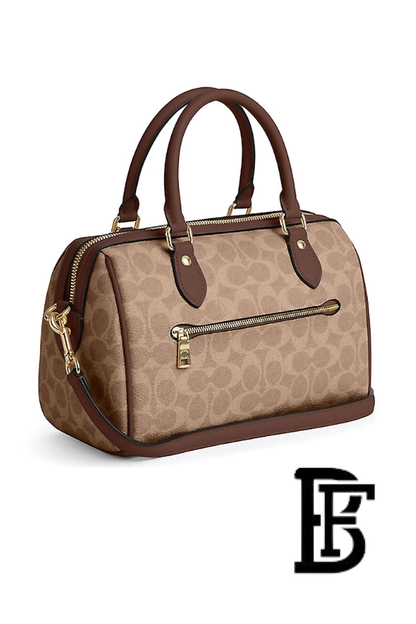 Coach Tan Brown Women Handbag  Cv 961 Imxhe – Elegant Everyday Handbag image 7