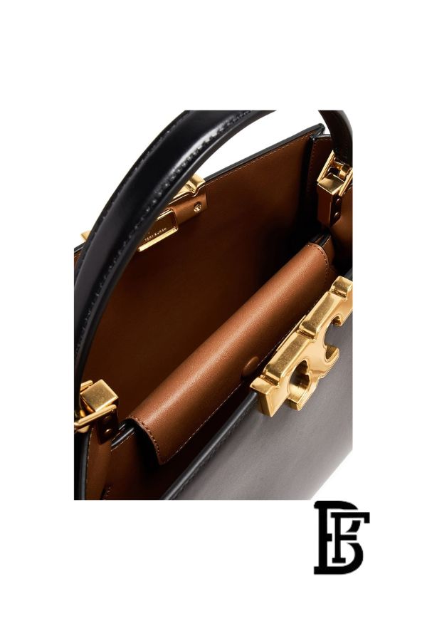 Tory Burch Black Leather Women Handbag 137312 001 – Elegant Everyday Shoulder Bag image 8