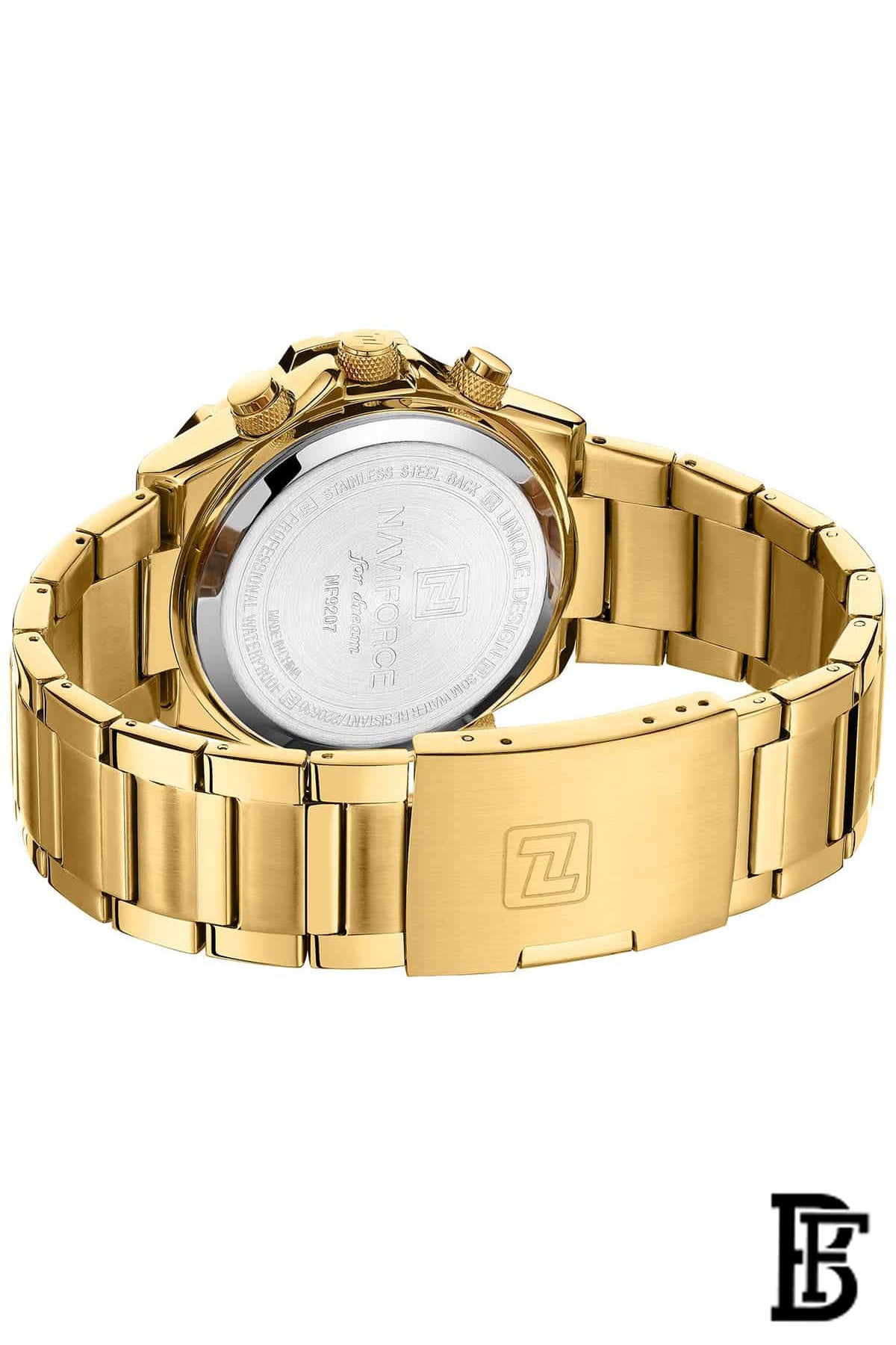 NAVIFORCE NF9207 G/G/G MEN'S Stainless Steel Analog Wrist Watch image 2
