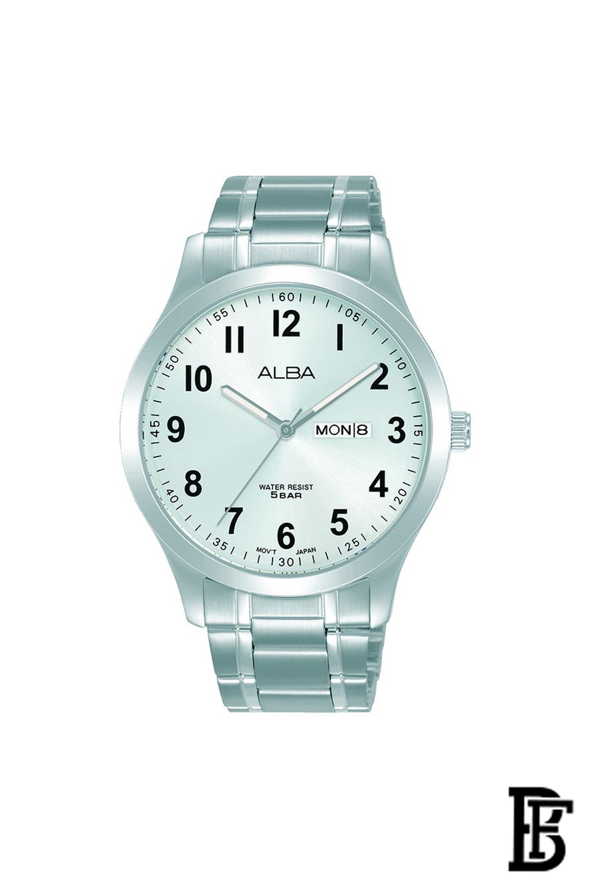 Alba AJ6163X1 Men's Stainless steel Quartz Analog Wrist Watch      Warranty from Elaraby Group Copy image 0
