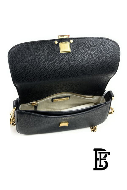 Tory Burch Black Leather Women Handbag 138772 001 – Elegant Everyday Shoulder Bag image 10