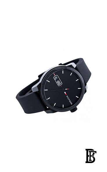 tommy hilfiger Men's Water Resistant Silicone Analog Watch 1791382 image 2