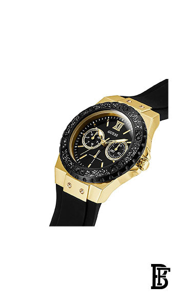 GUESS Women's Stone Studded Analog Watch W1053L7 - 39 mm - Black image 2