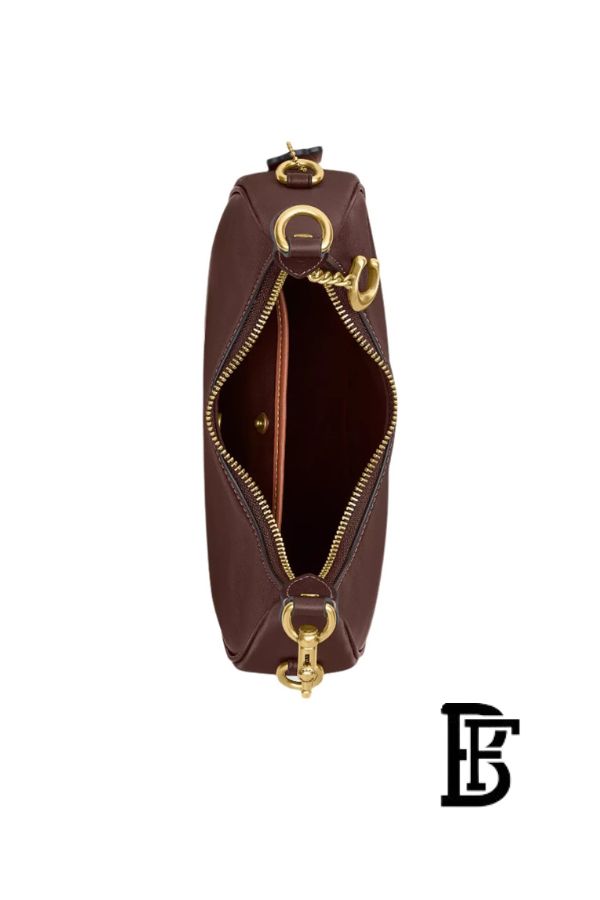 Coach brown Women Shoulder Bag B4Mpl – Elegant Everyday Shoulder Bag image 7