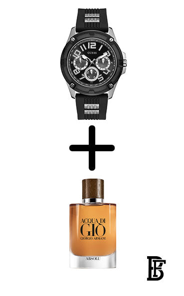 GUESS Men's Chronograph Wrist Watch GW0051G1 + Gift perfume tester 30 ml image 0