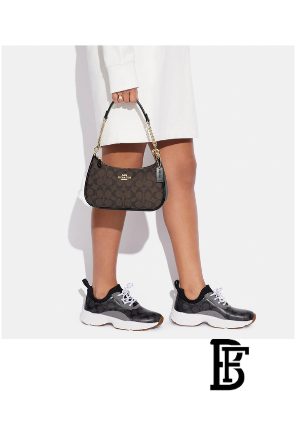 Coach Brown  Women Shoulder Bag Cv933  – Elegant Everyday Shoulder Bag image 6