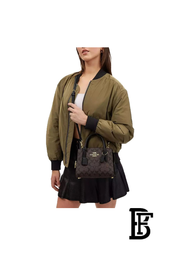 Coach Brown  Women Shoulder Bag Cv974  – Elegant Everyday Shoulder Bag image 6
