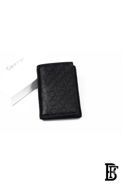 Calvin Klein Wallet for Men, Leather, Black image 0
