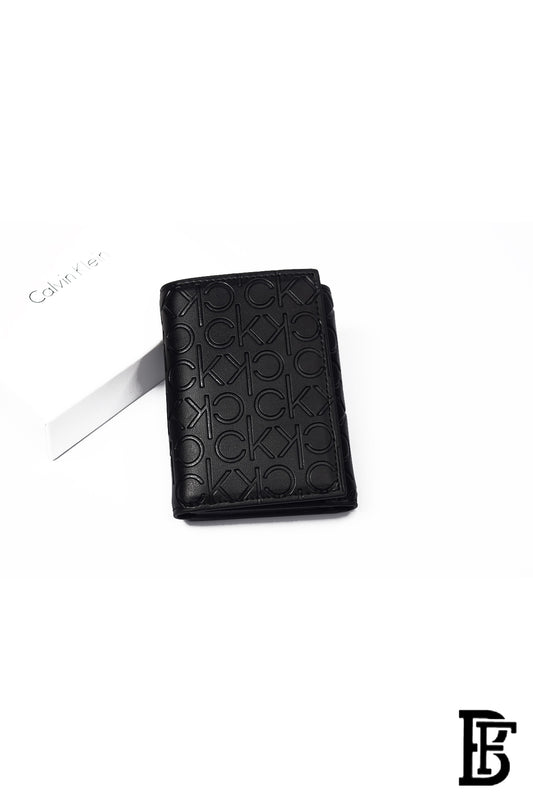 Calvin Klein Wallet for Men, Leather, Black image 0