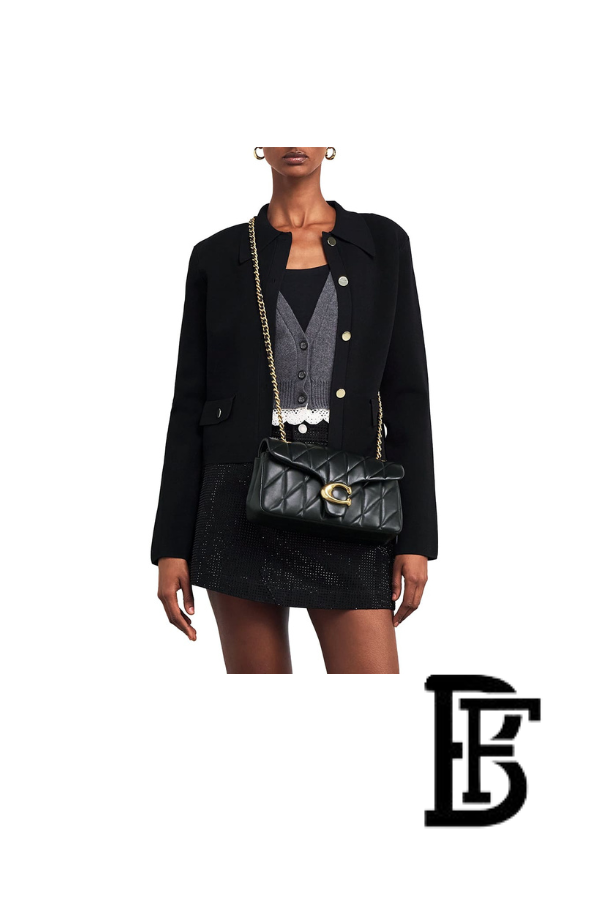 Coach Black Women Shoulder Bag Cp149 B4 Bk– Elegant Everyday Shoulder Bag image 3