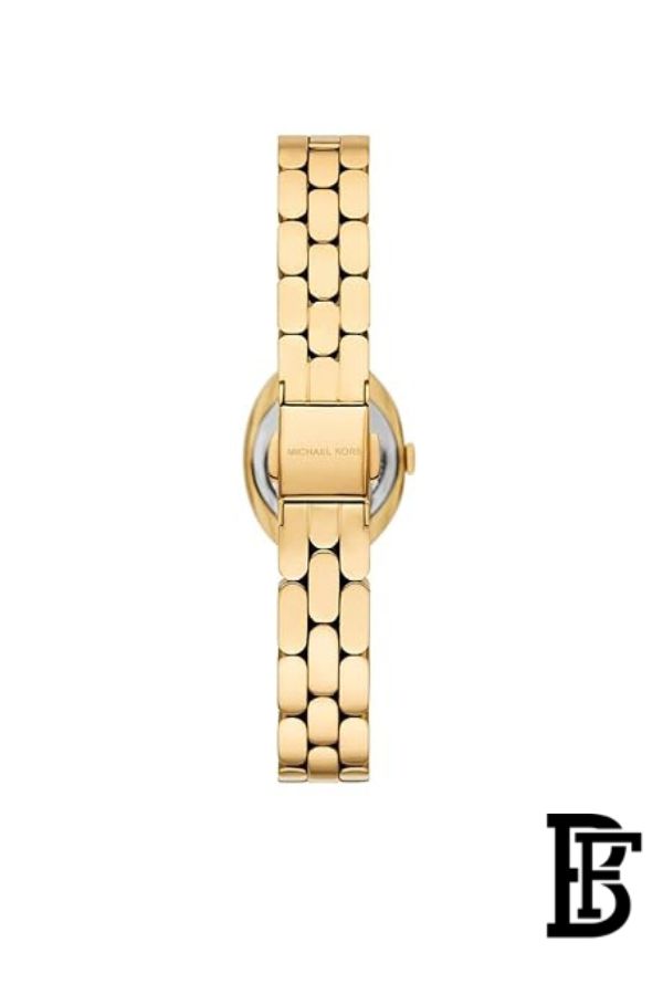 Michael Kors Maude Women's Watch MK4955 – Gold Dial & Stainless Steel Strap 21mm Quartz image 2
