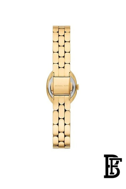 Michael Kors Maude Women's Watch MK4955 – Gold Dial & Stainless Steel Strap 21mm Quartz image 2