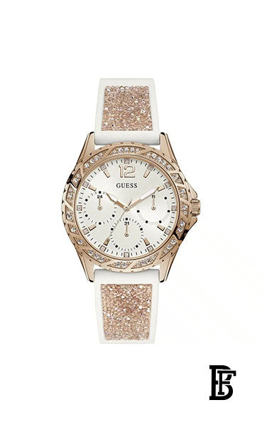 GUESS W1096L2 Women's Rubber Quartz  Analog Wrist Watch image 0