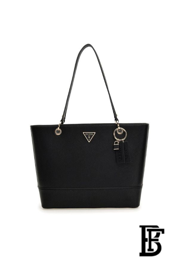 Guess Noelle Elite Women’s Tote Bag – Black Shopper Bag, One Size image 0