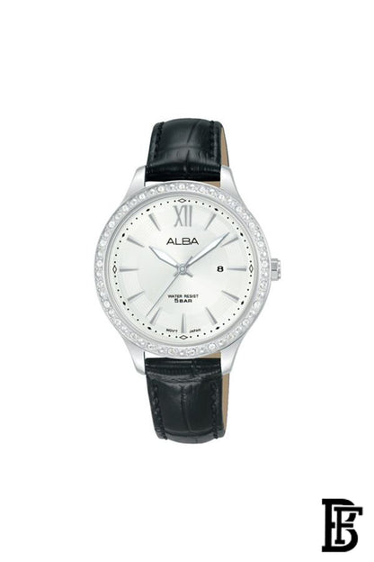 Alba's Fashion watch for womenLeather strap AH7BY5X image 0