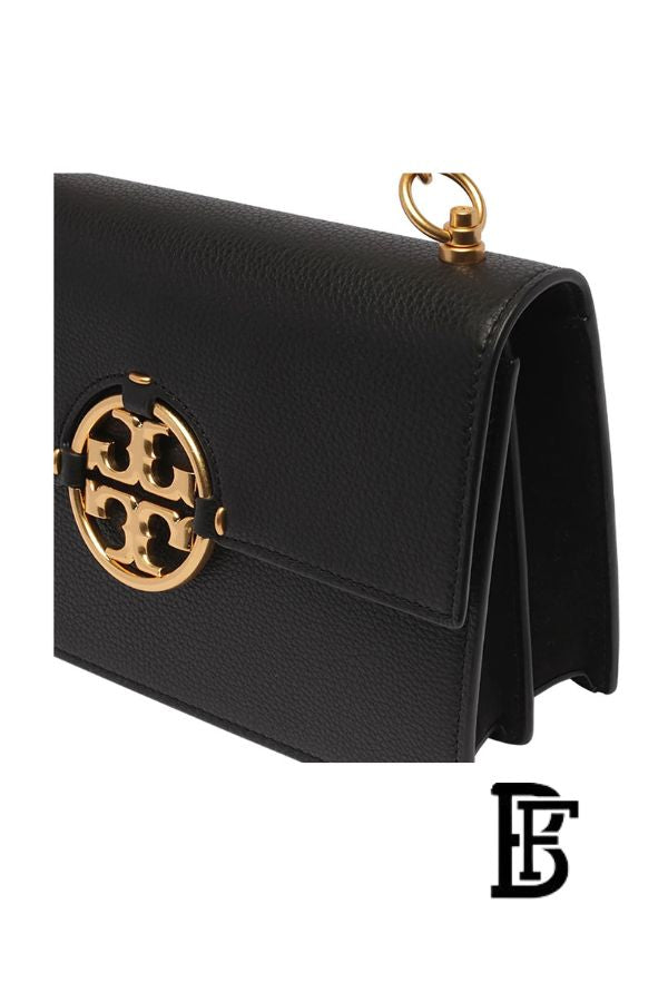 Tory Burch Black Leather Women Handbag 81688 001 – Elegant Everyday Shoulder Bag image 11