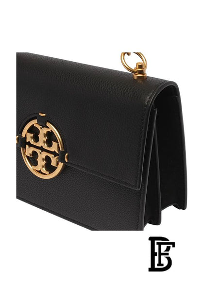 Tory Burch Black Leather Women Handbag 81688 001 – Elegant Everyday Shoulder Bag image 11