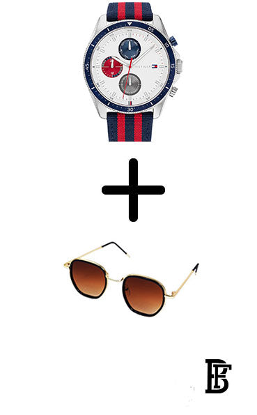 Tommy Hilfiger Watch For Men 1792035+sun glasses gift sg6 image 1