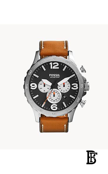 FOSSIL Men's Nate Water Resistant Chronograph Watch JR1486 image 2