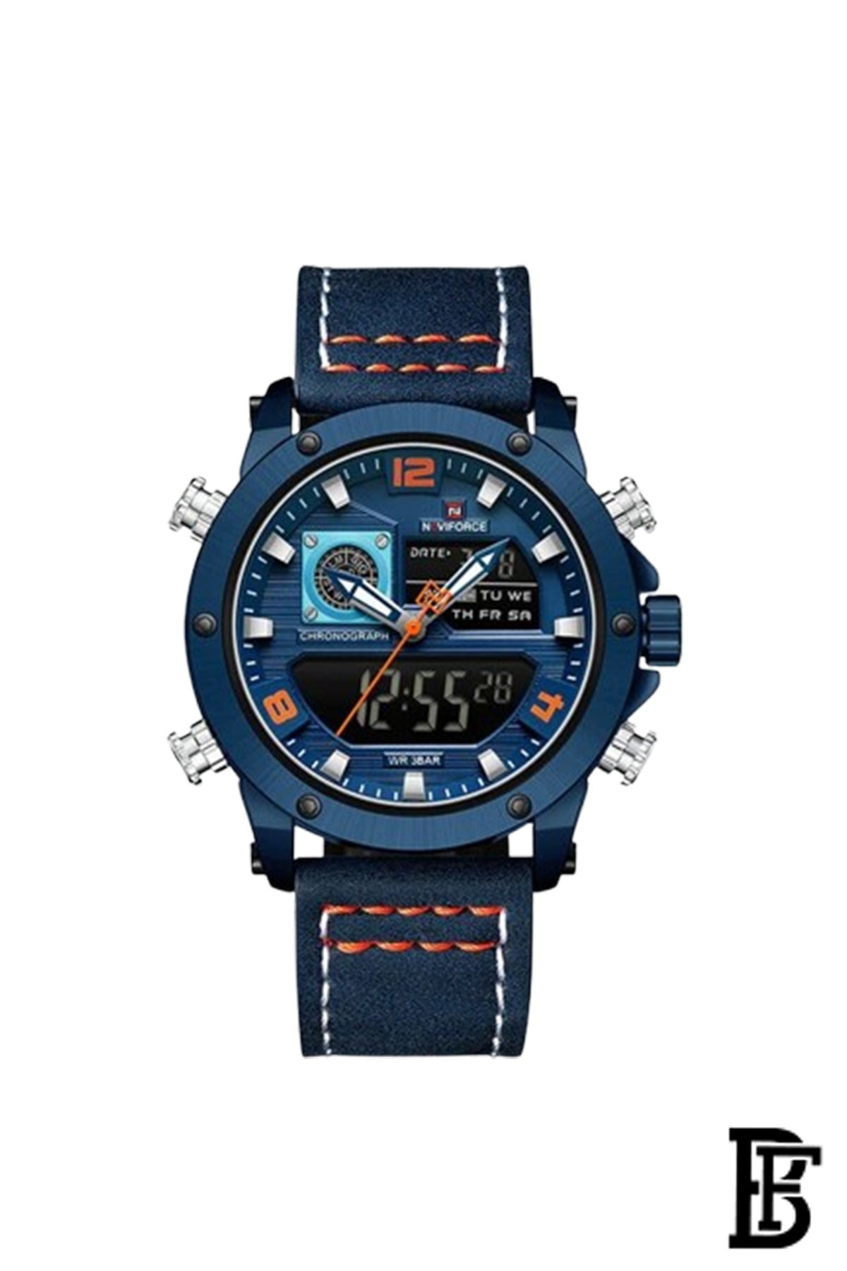 Naviforce NF9236 BEOBE  Men's Analog Leather Watch image 1