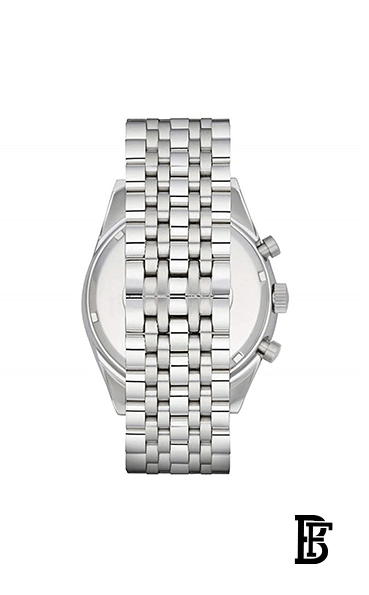 EMPORIO ARMANI Men's Water Resistant Analog Watch Ar6073 - 46 mm - Silver image 3